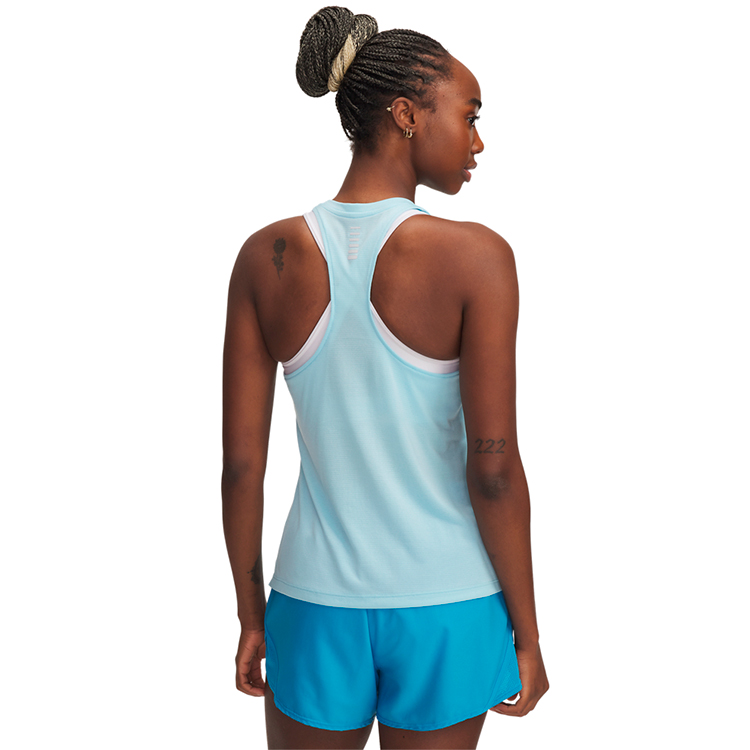 Maiou Under Armour UA Launch Singlet / Femei / S / Albastru deschis photo 2